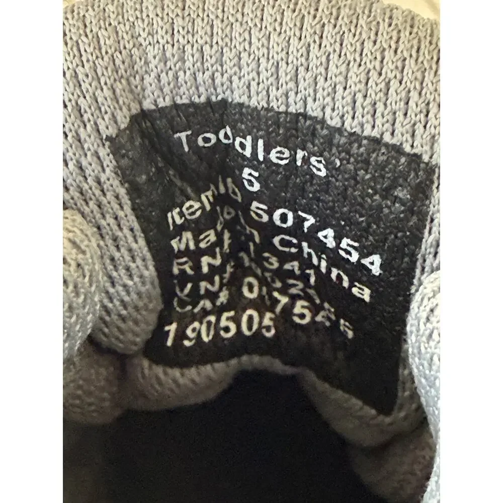L.L.Bean Trail Model hiking toddlers TEK2.5 waterproof suede materials size 5